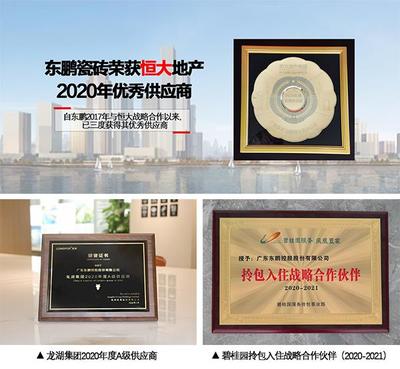 东鹏控股荣获“2021中国房地产供应链上市公司投资价值十强”